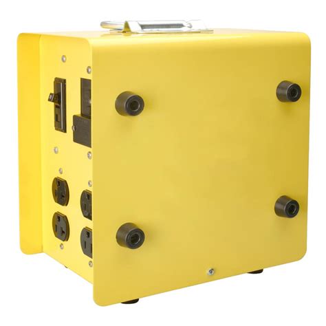 temporary distribution power boxes